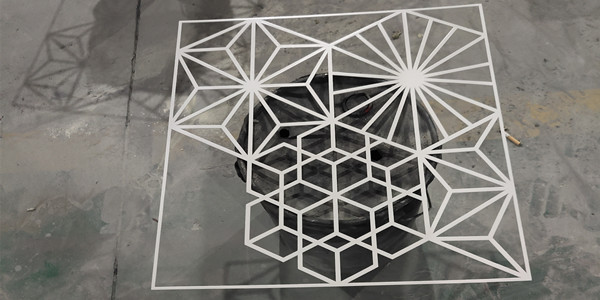 激光鏤空不銹鋼屏風樣品