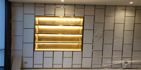 會所墻面不銹鋼裝飾工程