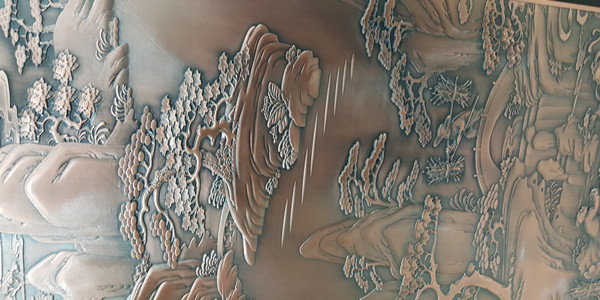 腐蝕不銹鋼屏風